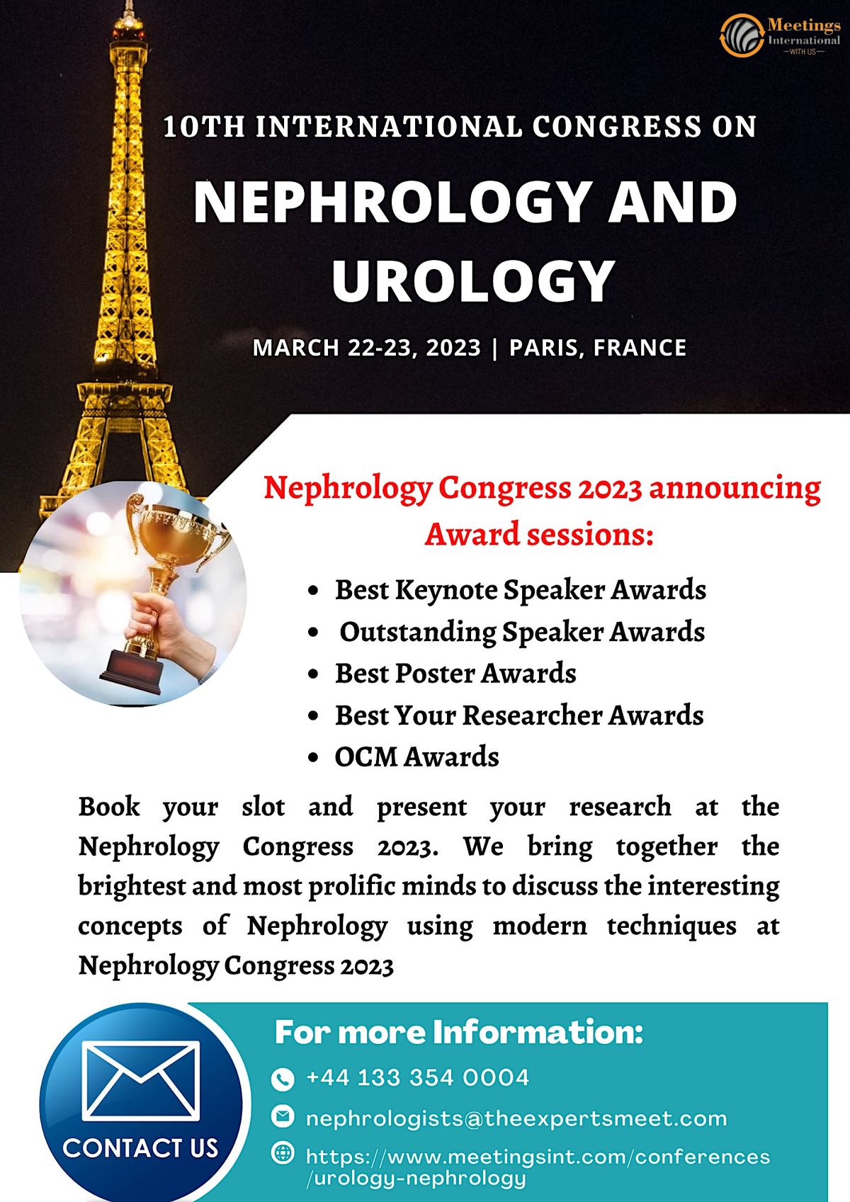 International Nephrology and Urology Conference