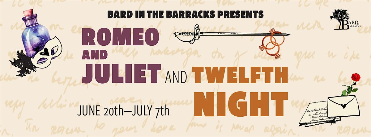 Bard in the Barracks Presents: Twelfth Night