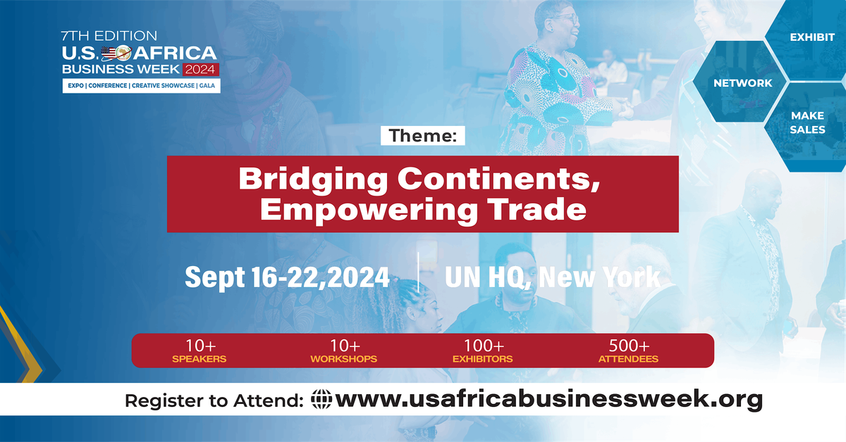 USAfrica Business Week: Expo | Conference | Fashion Showcase | Gala