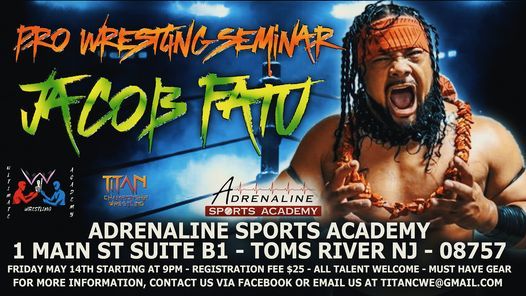 Pro Wrestling seminar with Jacob Fatu