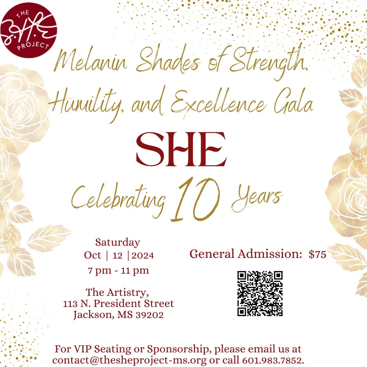 Melanin Shades of SHE 10 Year Anniversary and Fundraising Gala