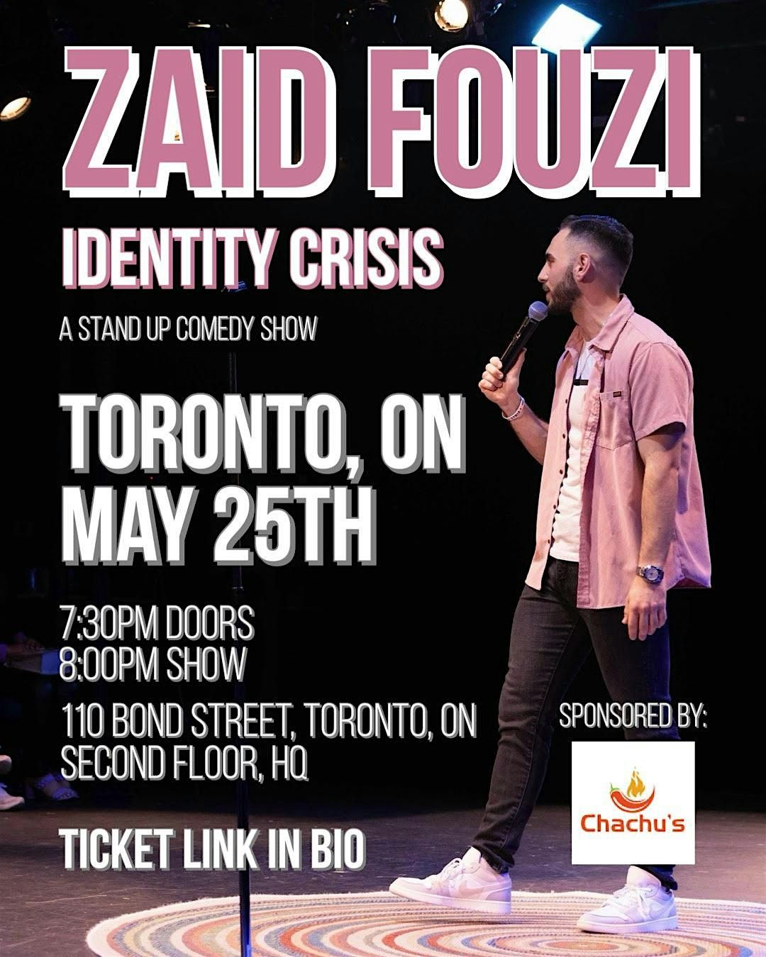 Zaid Fouzi: Identity Crisis live in Toronto