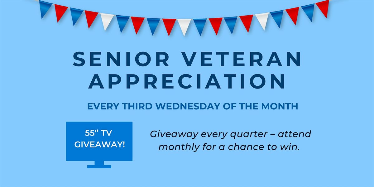 Senior Veteran Appreciation