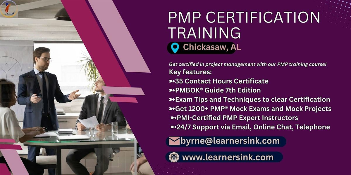 Increase your Profession with PMP Certification In Chickasaw, AL