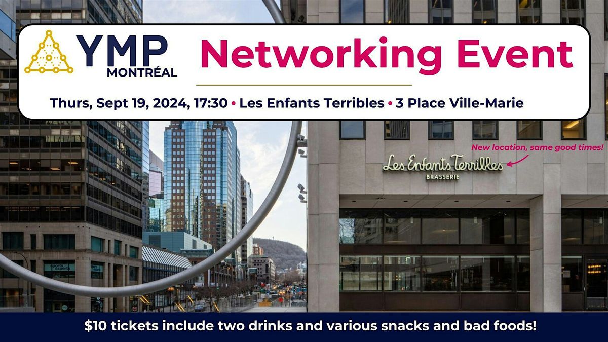 YMP Sept Networking Event