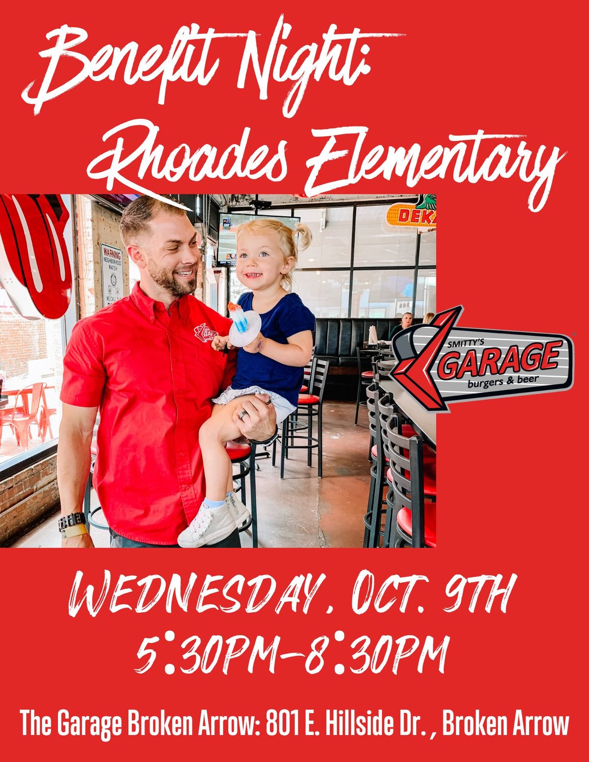 Benefit Night for Rhoades Elementary