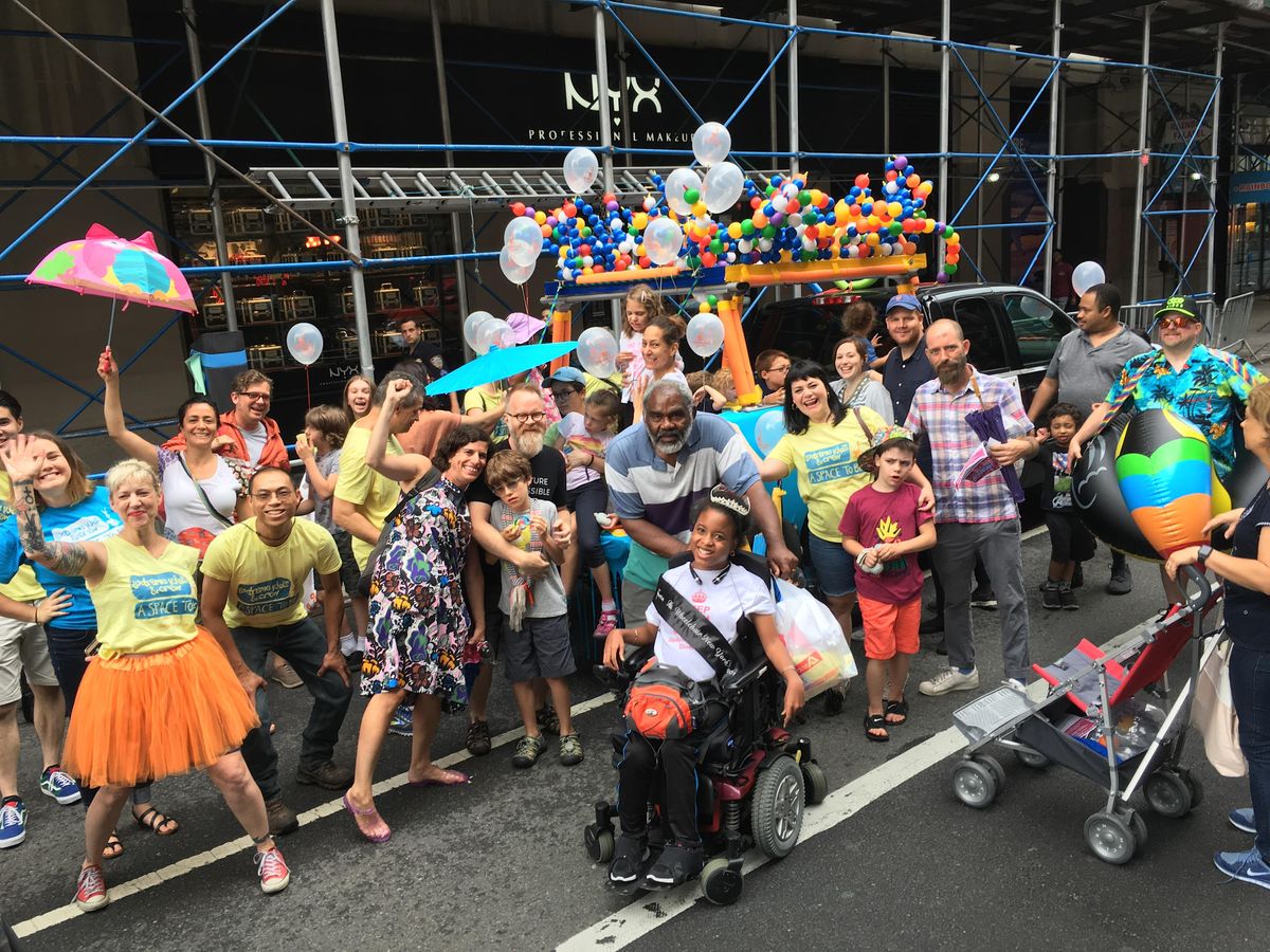 Disability Pride Parade with the Crew!