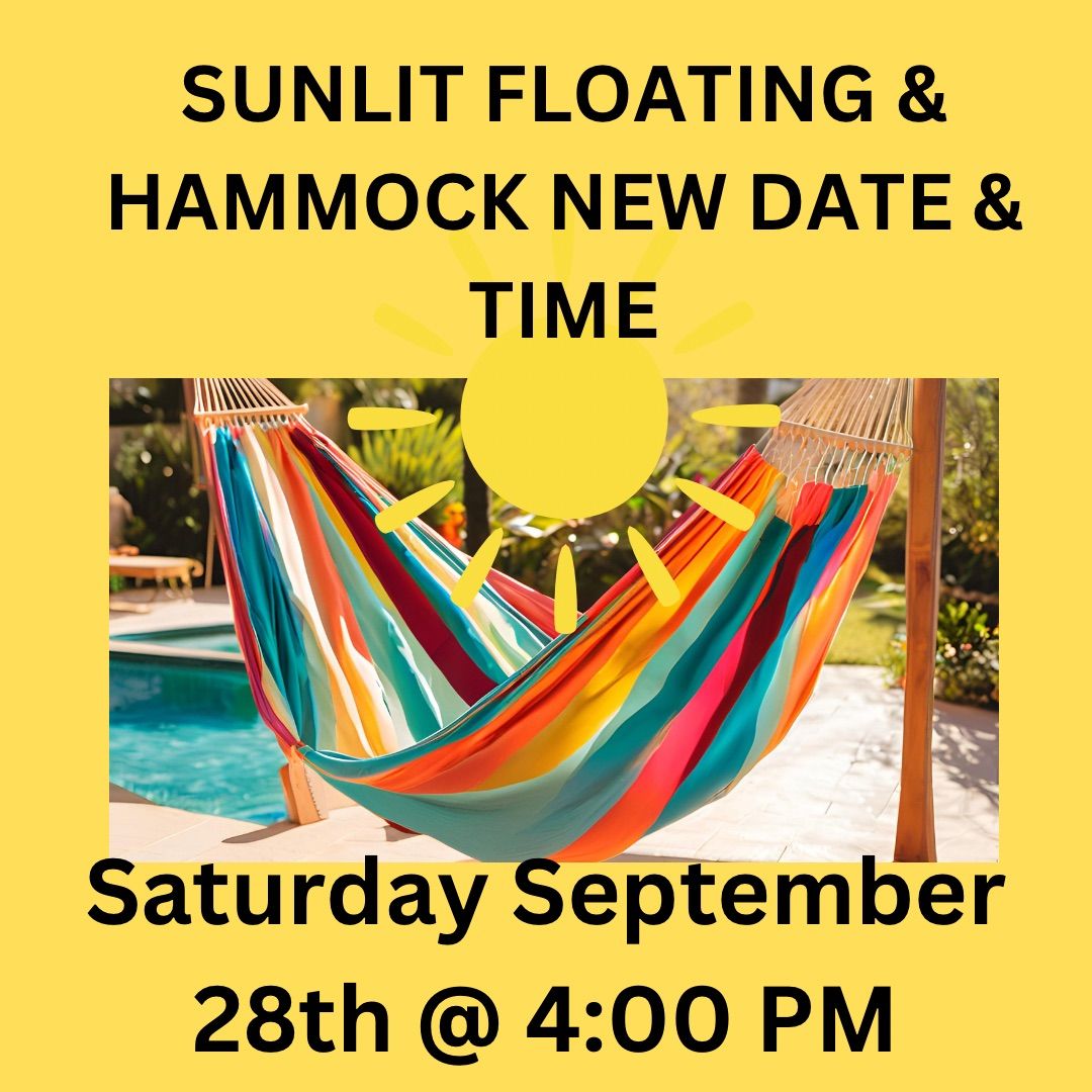 Internally Zen\u2019s SUNLIT Floating & Hammock Sound Bath