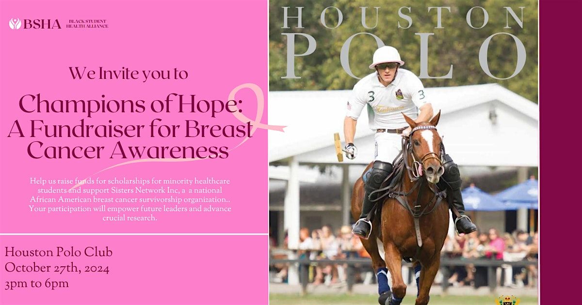 Champions of Hope: A  Breast Cancer Awareness Fundraiser