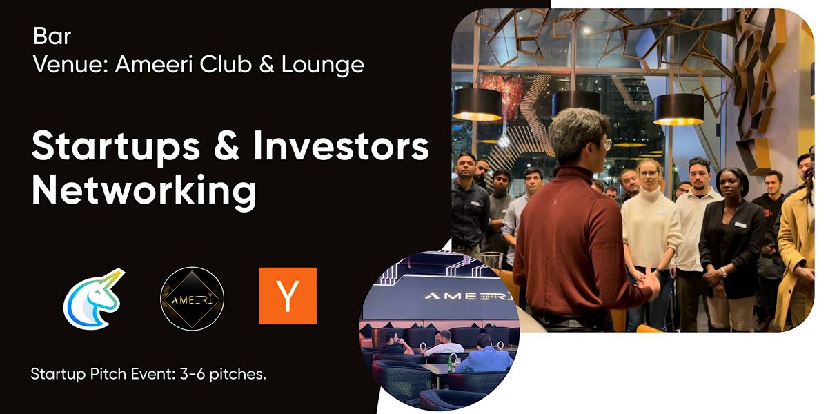 Startups & Investors Networking DXB (132 in-person)