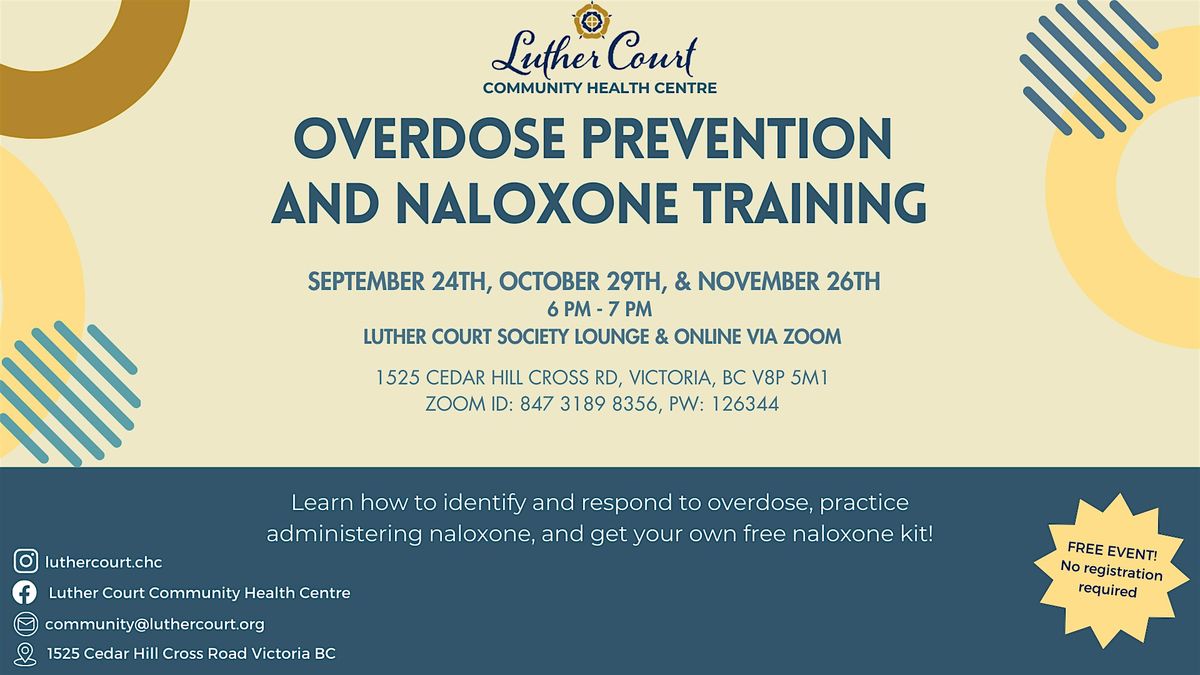 Overdose Prevention and Naloxone Training