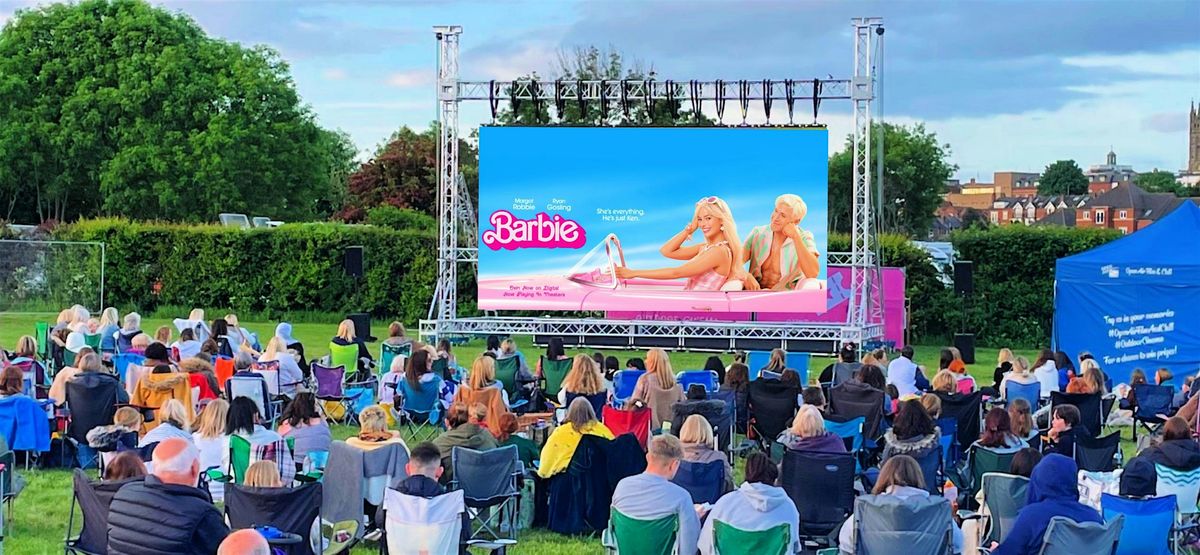 Barbie Outdoor Cinema at Sandwell Country Park in West Bromwich