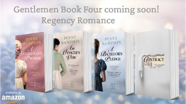 Book Launch of Penny Hampson\u2019s latest Regency Novel 'An Adventurer\u2019s Contract'