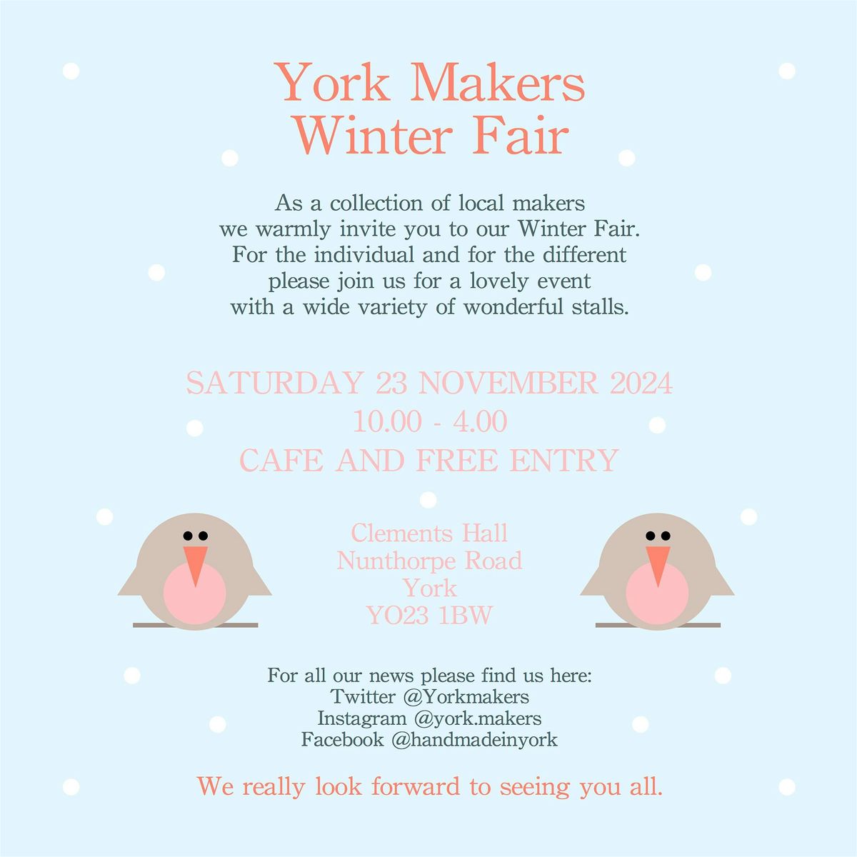 York Makers Winter Fair