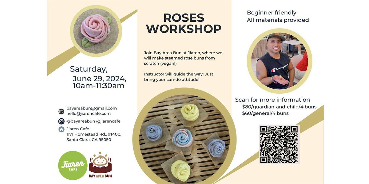 Rose Steamed Buns Workshop