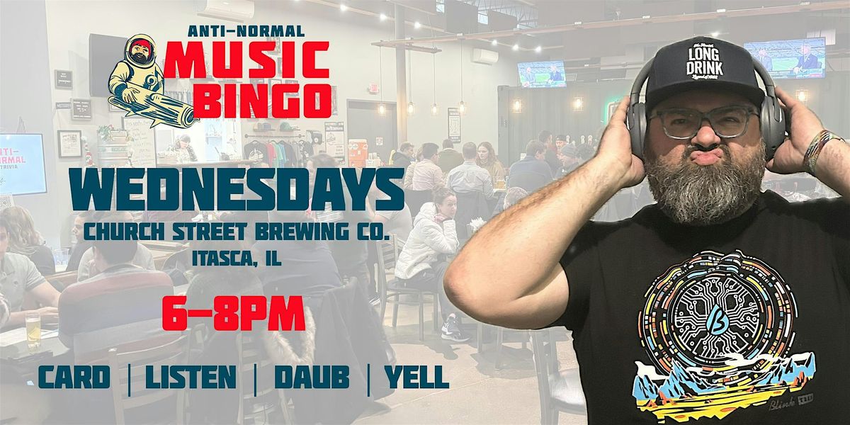 Music Bingo @ Church Street Brewing