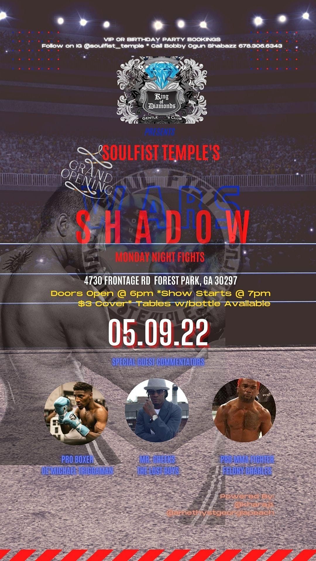 Soul Fist Temple Brings USA Boxing to KOD_Atlanta  Monday Night Fights