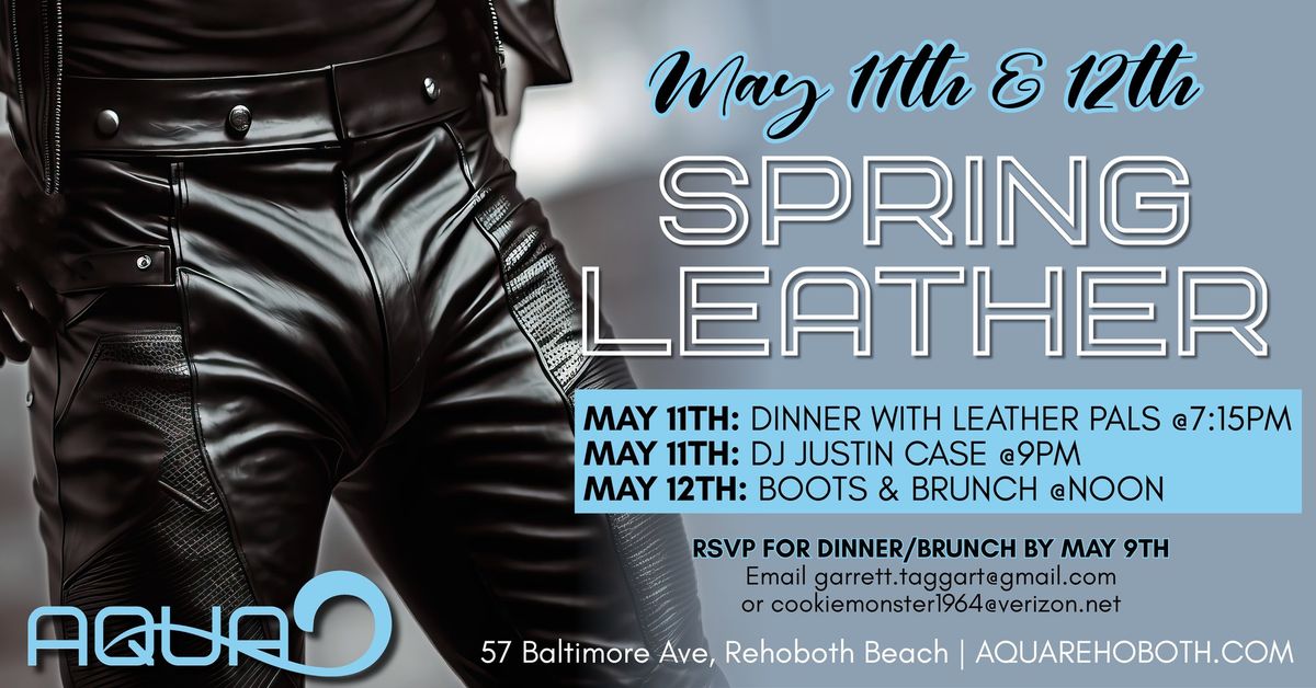Spring Leather at Aqua Rehoboth 