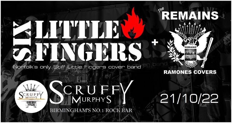 Six Little Fingers + The Remains (Ramones covers) - Scruffy Murphy's, Birmingham