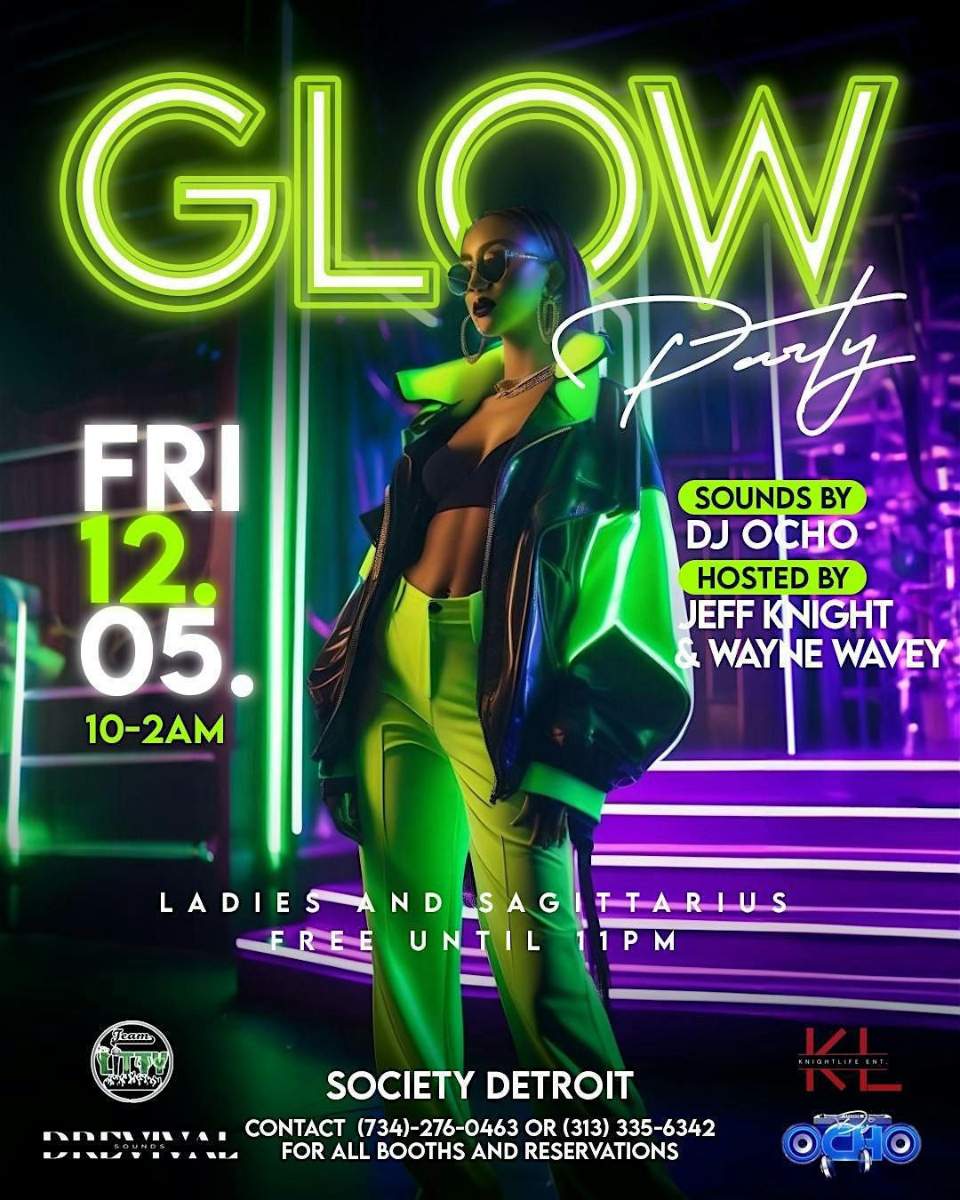 BLACK FRIDAY GLOW PARTY !