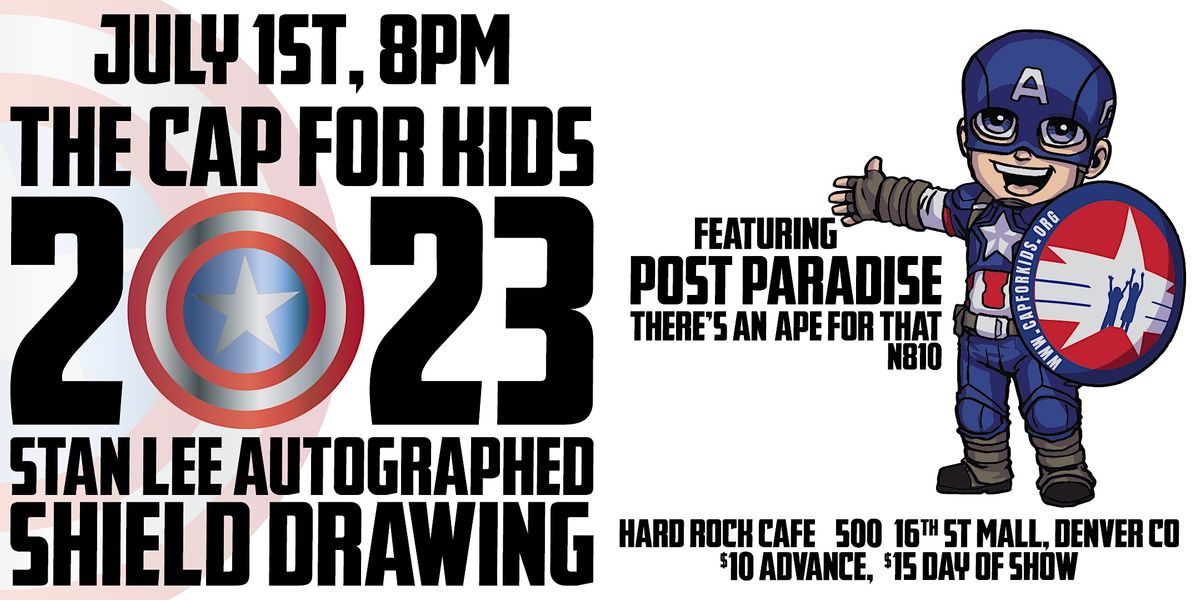 Cap for Kids Annual Shield Drawing Party!