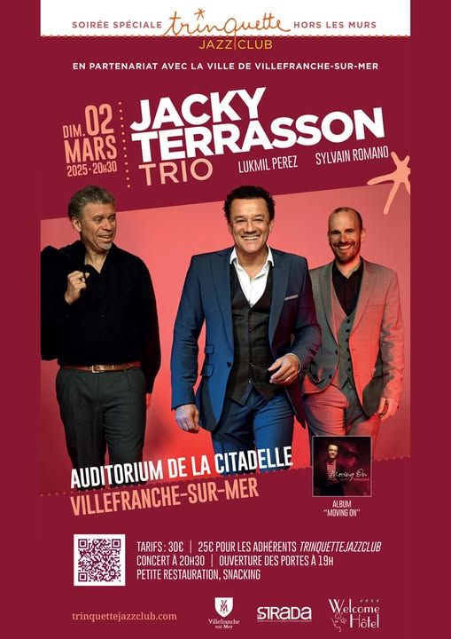 Jacky Terrasson Trio en concert