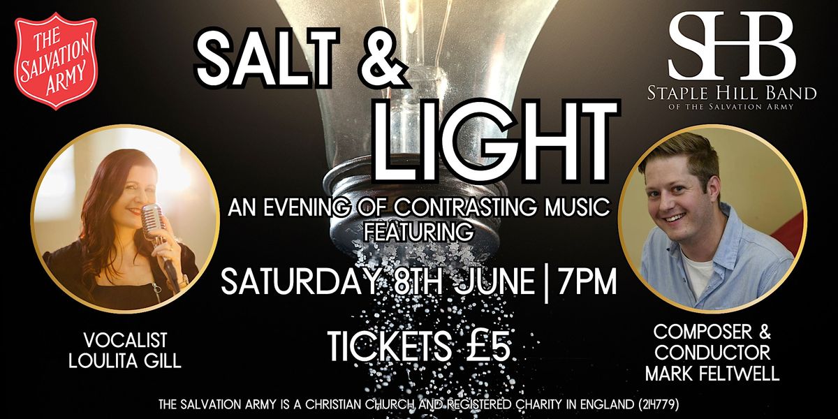 'Salt & Light' - An Evening of Contrasting Music