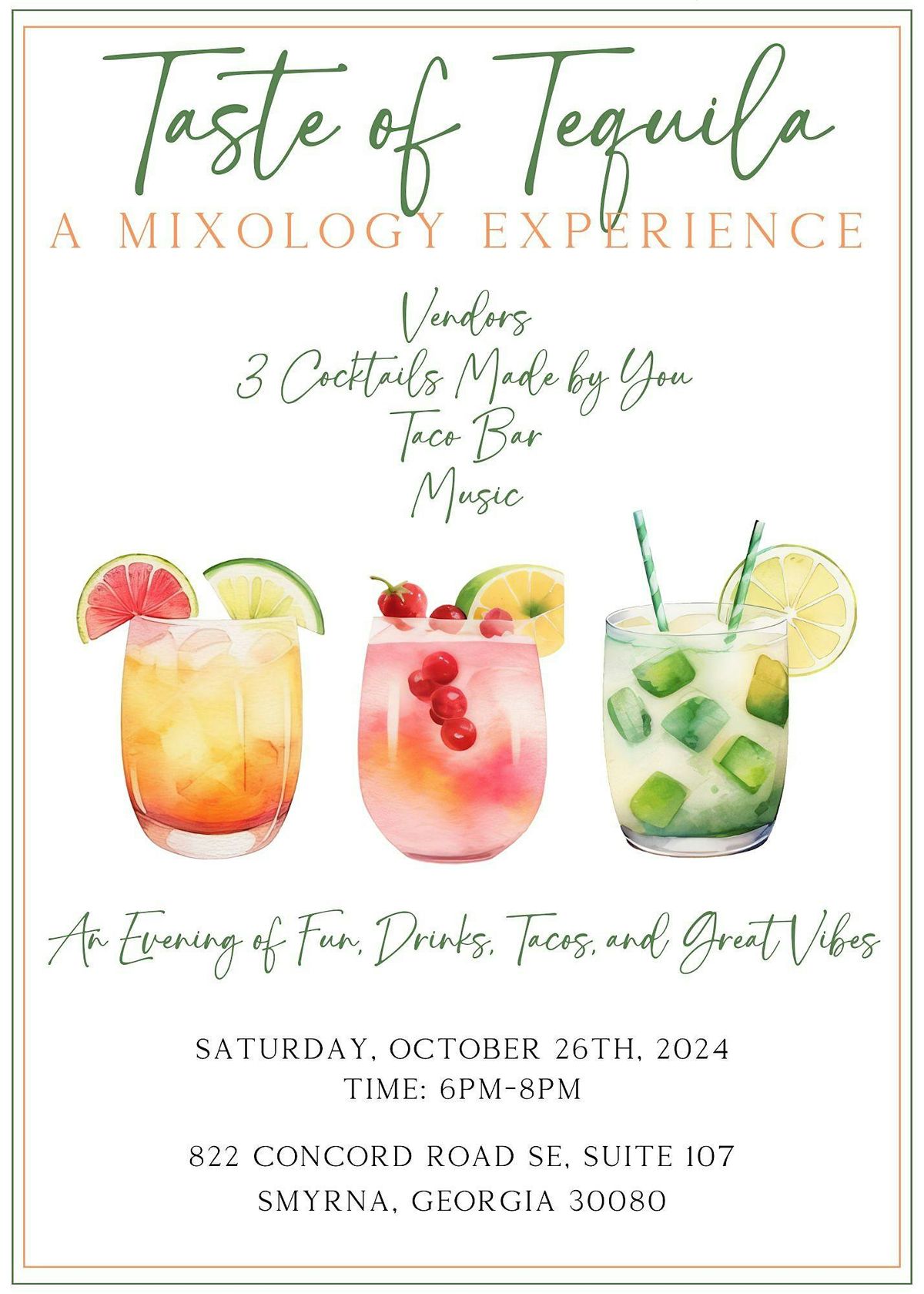 Taste of Tequila: A Mixology Experience