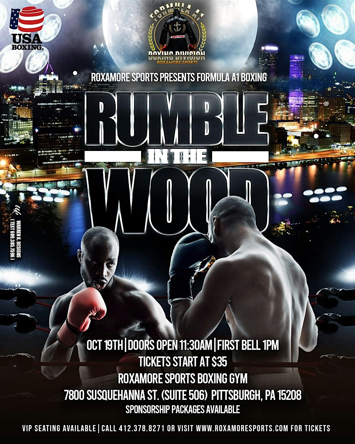 Roxamore Sports Presents Rumble in The Wood