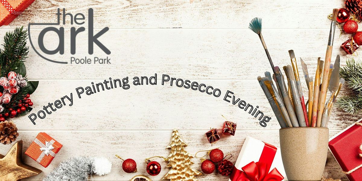 Christmas Pottery Painting and Prosecco Evening