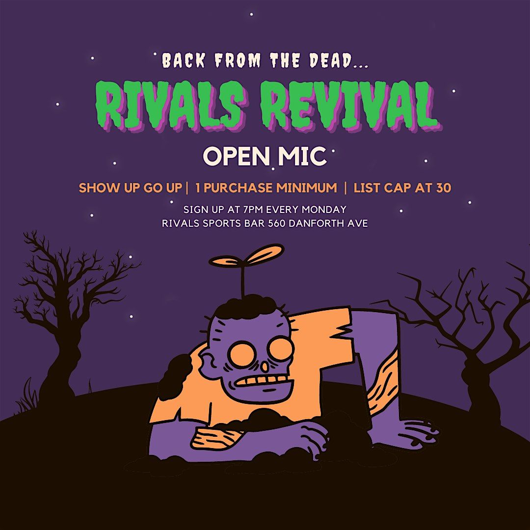 Rivals Open Mic Comedy