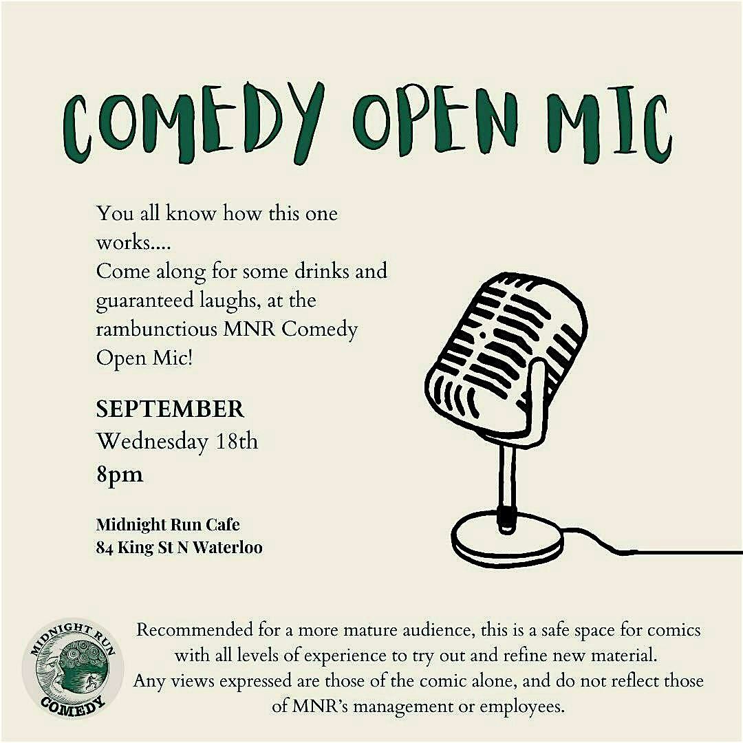 Open Mic Comedy at Midnight Run