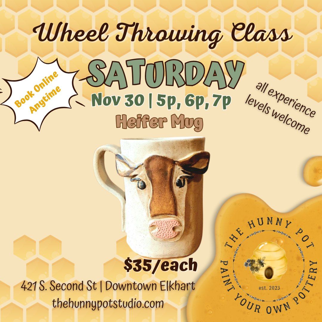 CLASS | Wheel Throwing | Heifer Mug