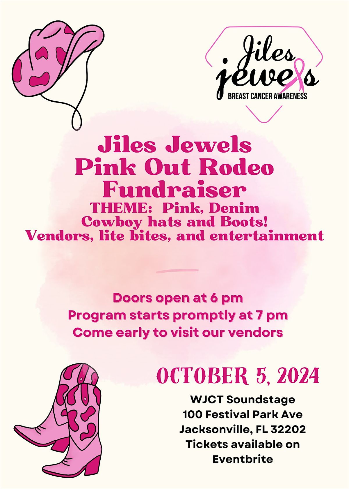 Jiles Jewels Pink Out Nite