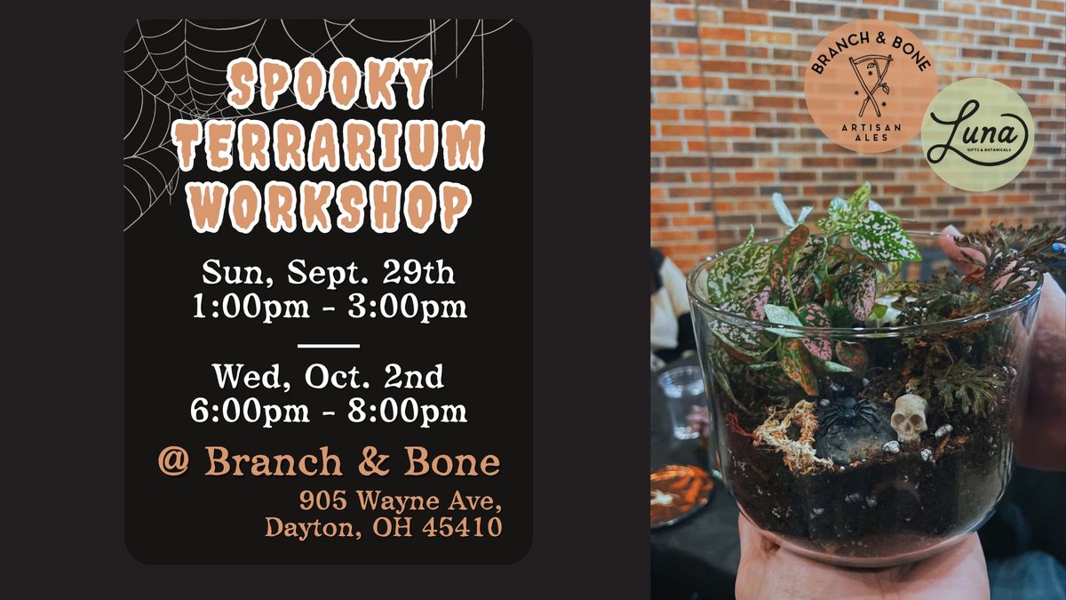 Spooky Terrarium Workshop