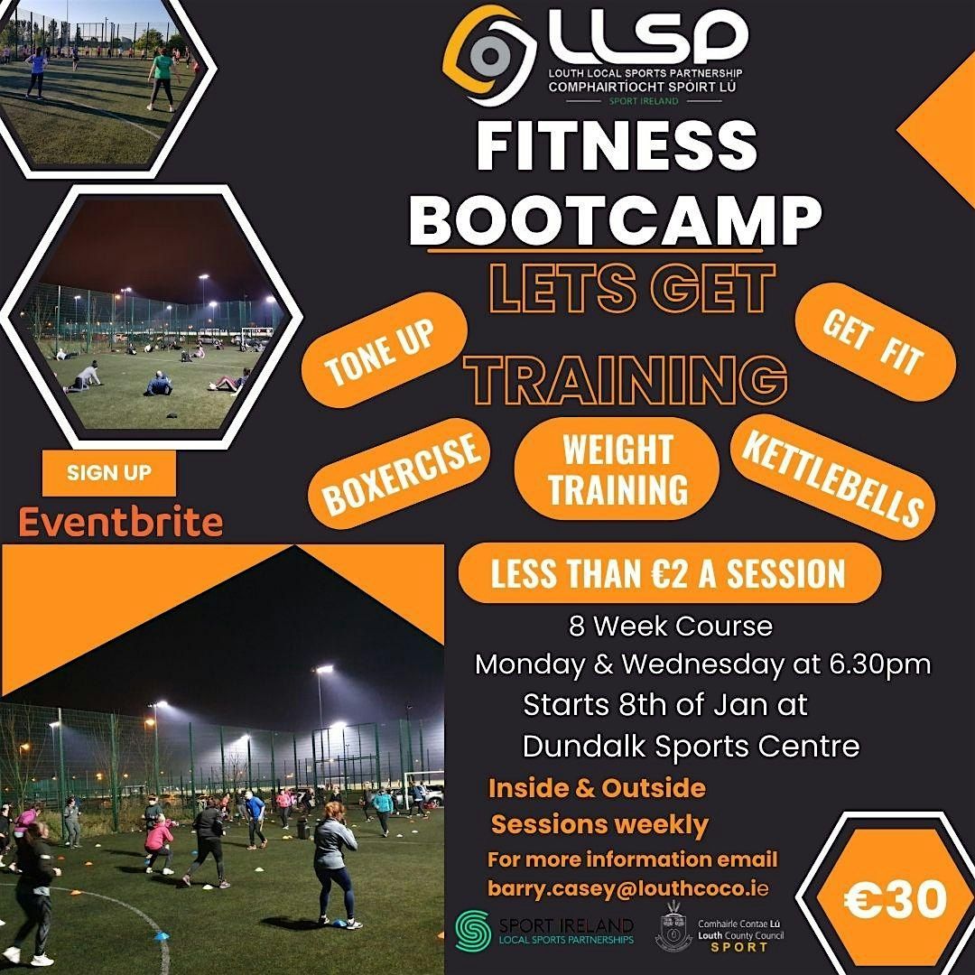 Fitness Bootcamp -  Mon & Wed from  Nov 18th '24  6.30pm