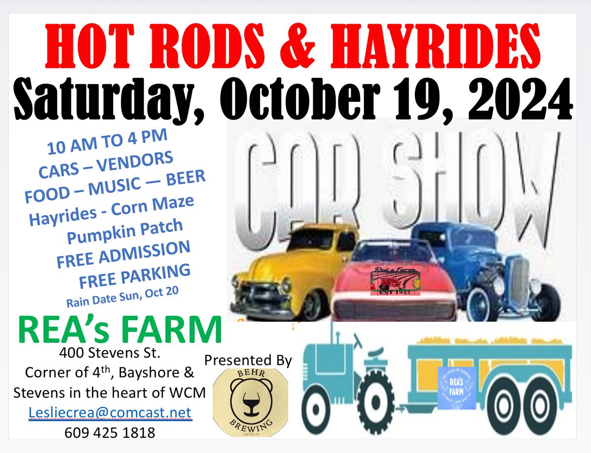 Rea\u2019s HOT RODS & HAYRIDES