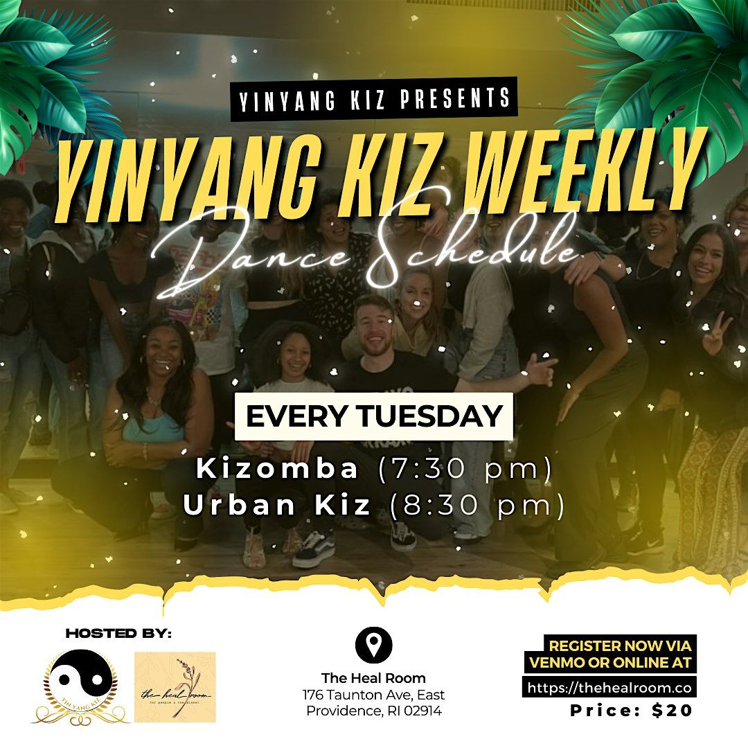 YinYang Kiz Weekly Kizomba + Urban Kiz Classes!