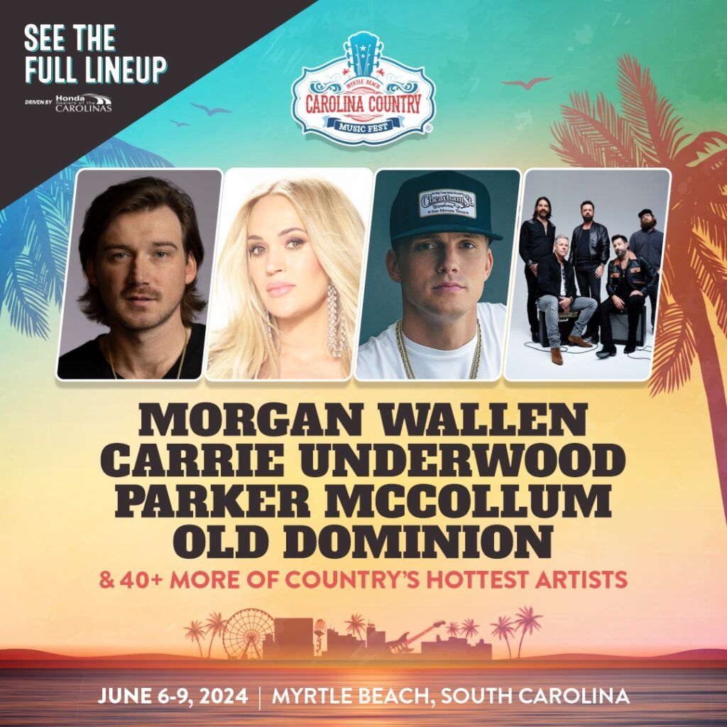 Carolina Country Music Fest - Sunday at Burroughs and Chapin Pavilion Place