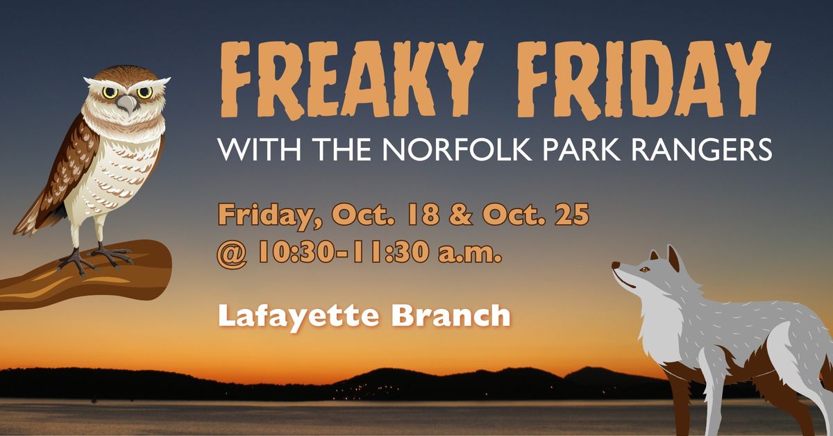 Freaky Friday with The Norfolk Park Rangers