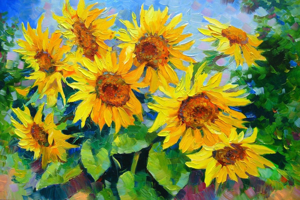 Sunflower Paint Night