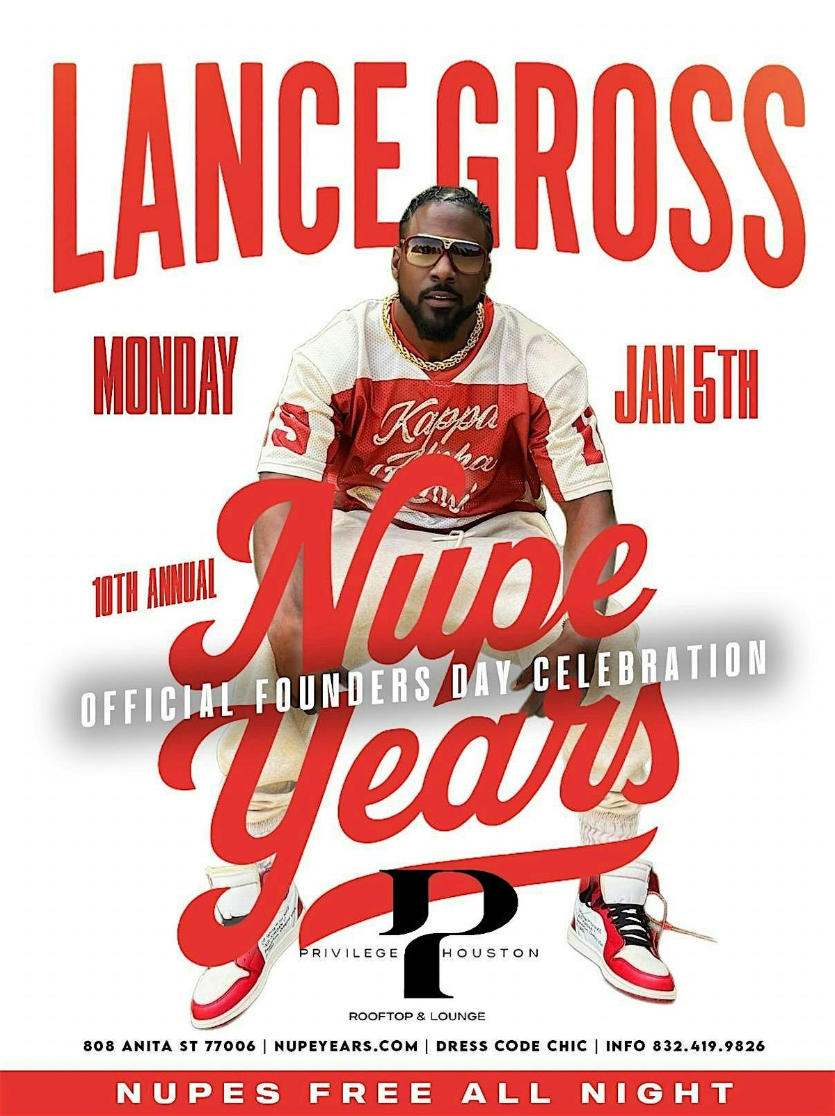 10th Annual J5 NUPE YEARS @ Privilege | Hosted By Lance Gross