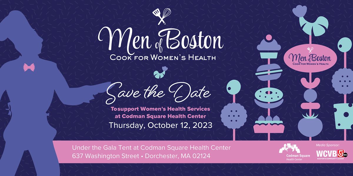 Men of Boston Cook for Womens Health 2023, Codman Square Health Center