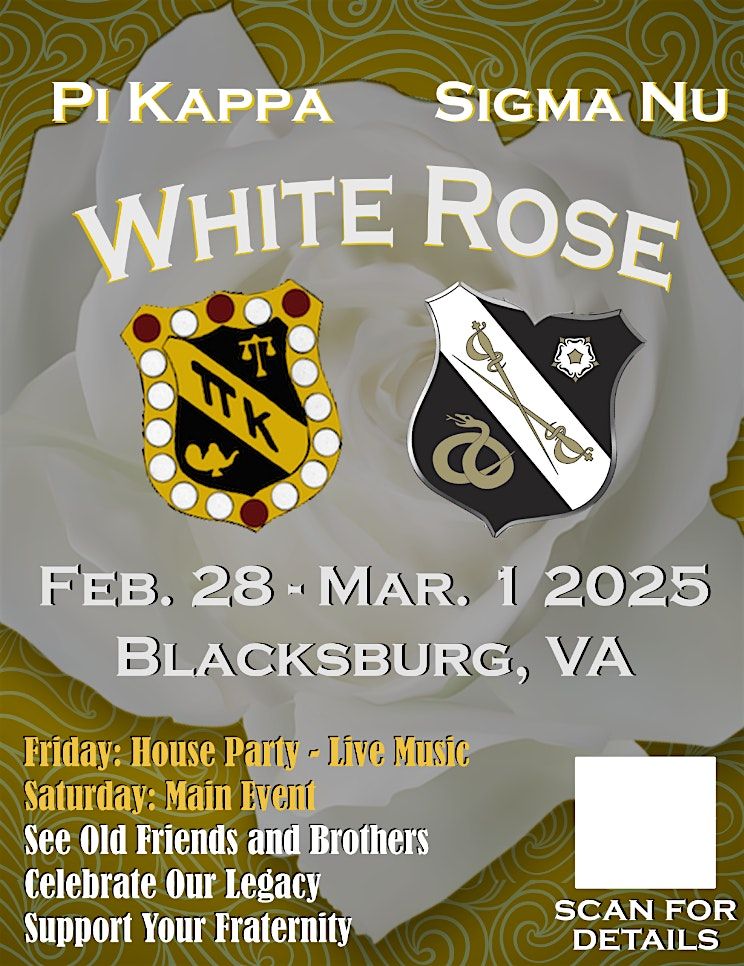 Pi Kappa Sigma Nu Alumni White Rose