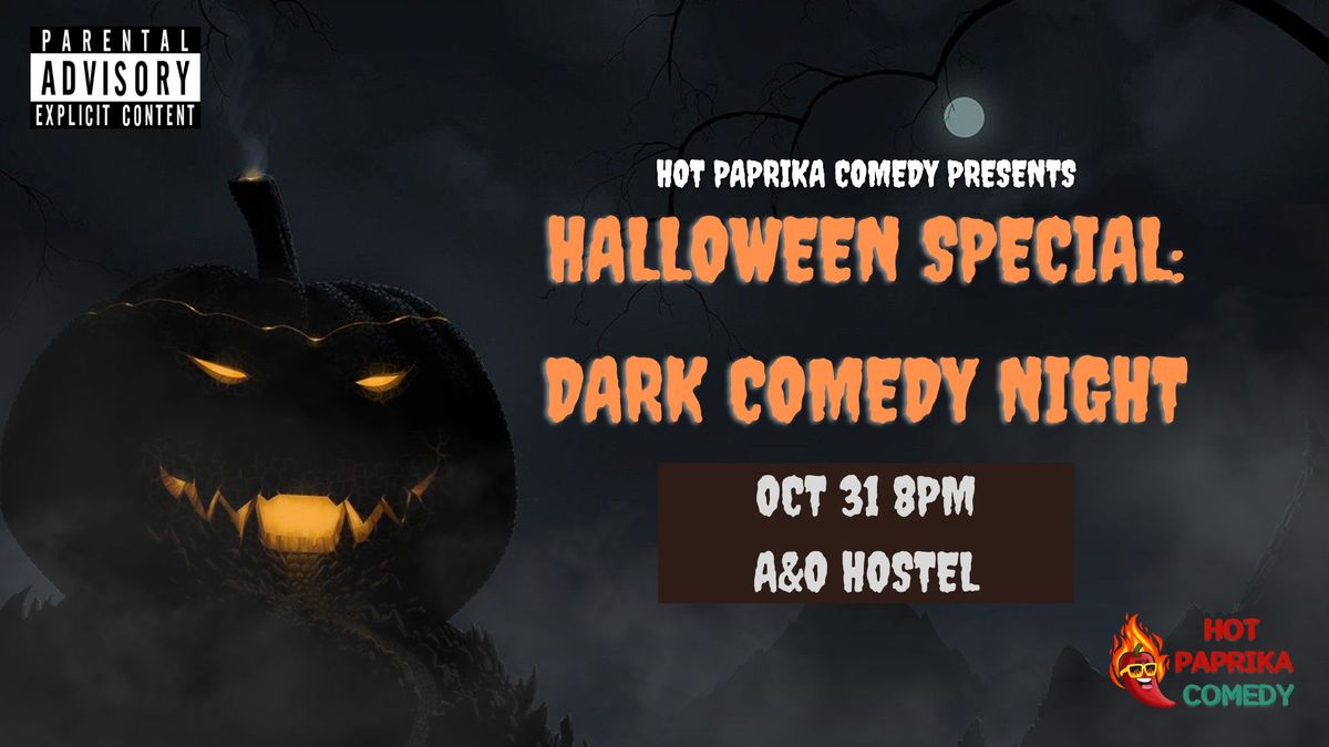 Dark Jokes Comedy Night Halloween Special