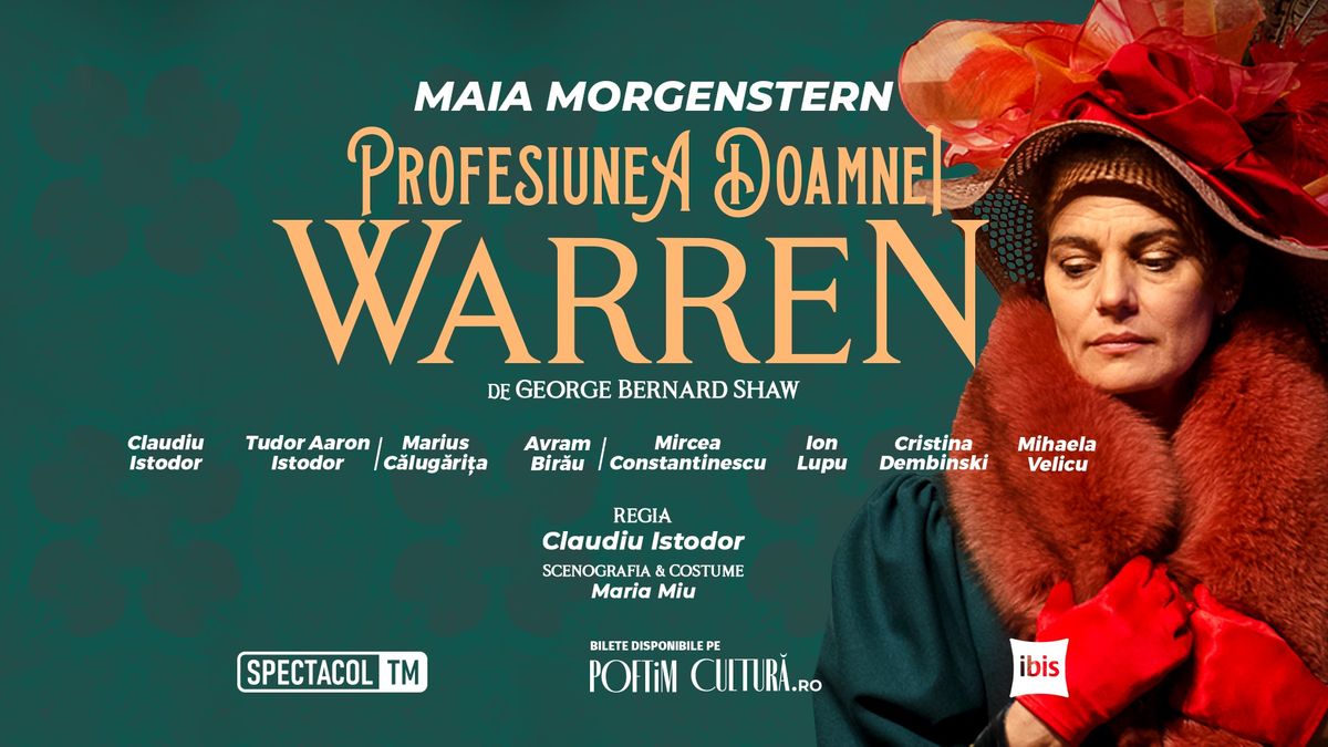 BRA\u0218OV: Profesiunea Doamnei Warren \/\/ Maia Morgenstern - Claudiu Istodor