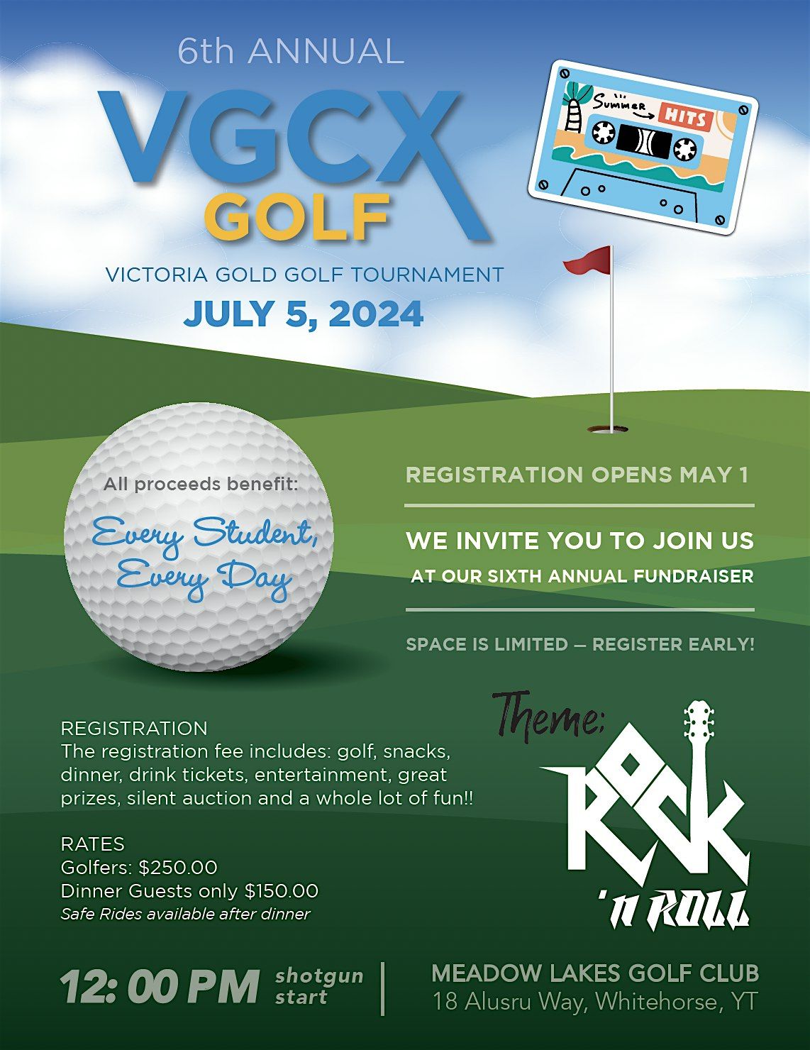 Victoria Gold Corp. Charity Golf Tournament