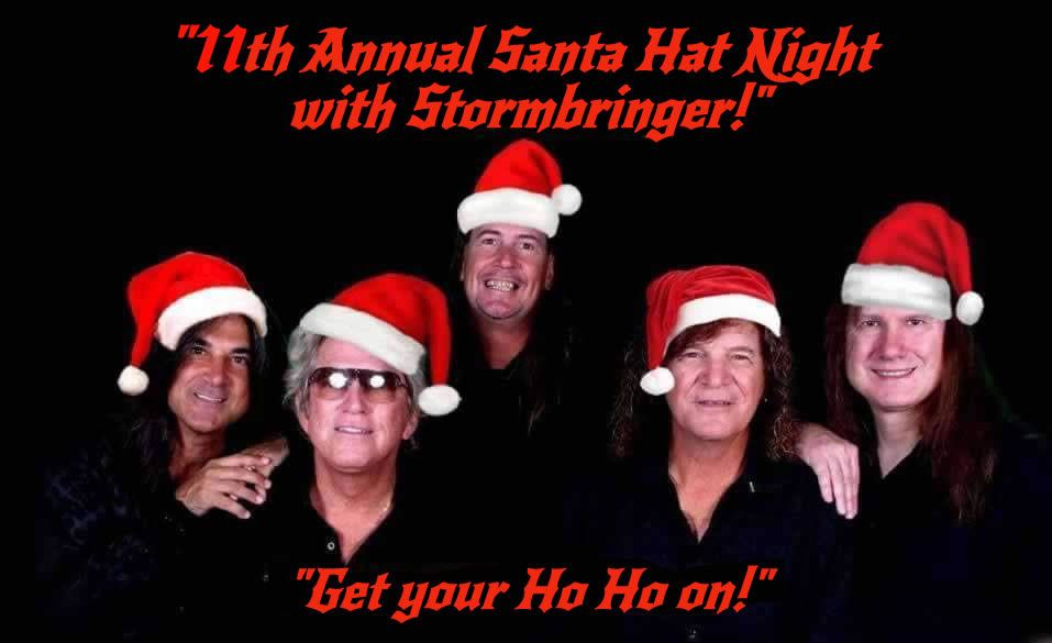 "11th Annual Santa Hat Night with Stormbringer at OCC"