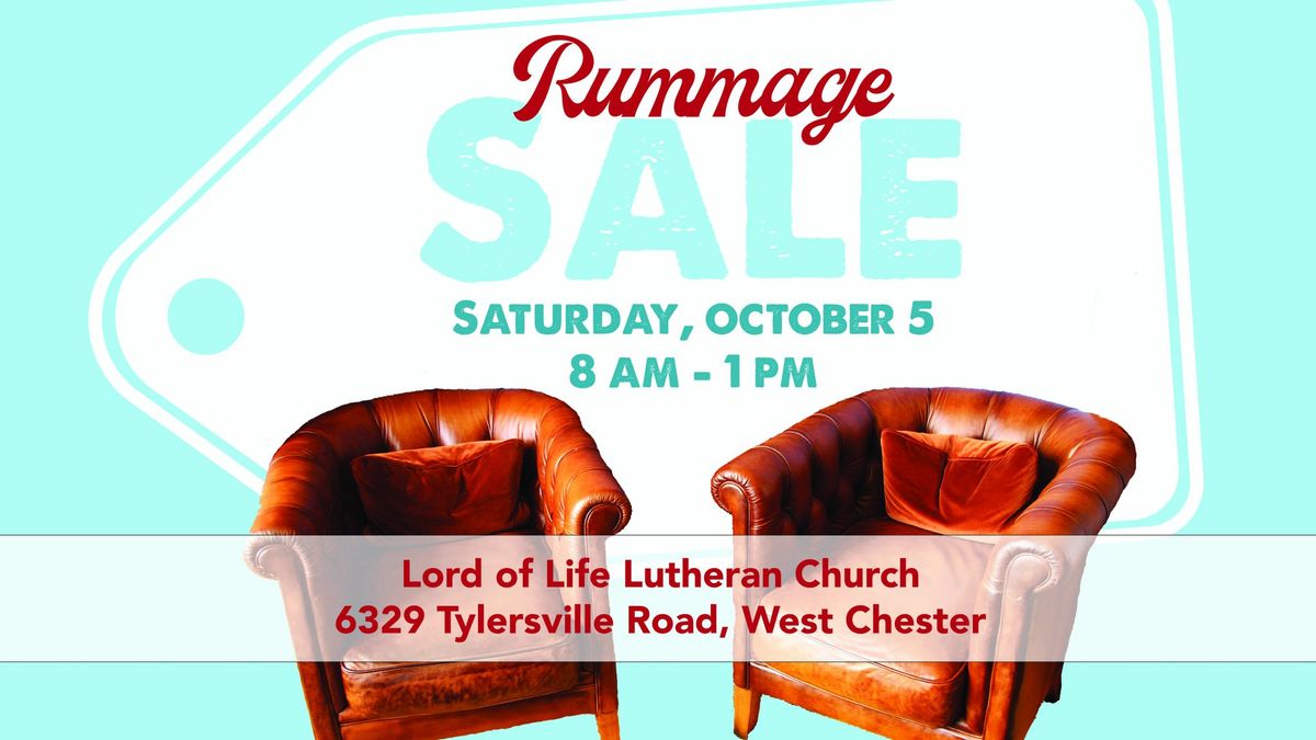 Lord of Life Rummage Sale