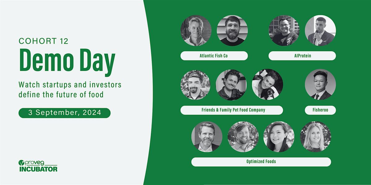 ProVeg Incubator Startup Demo Day: online event